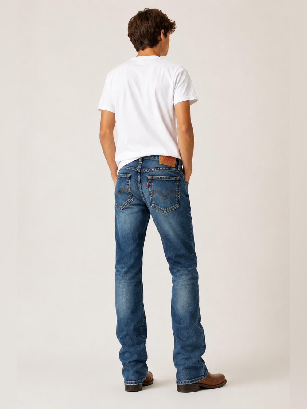 Levi’s 527 Boys Bootcut Jeans Size 18 Regular 29x29 Medium Wash